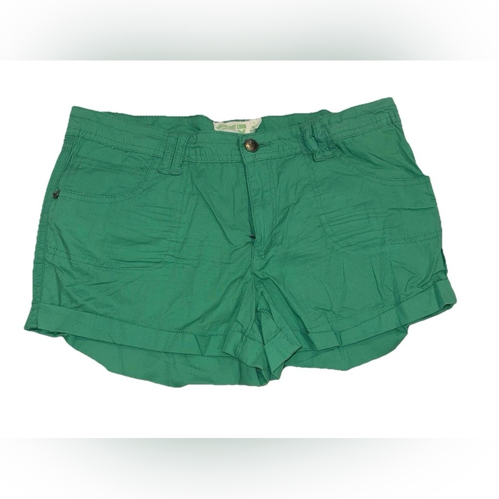 Selena Gomez Green Shorts size 11 with tags